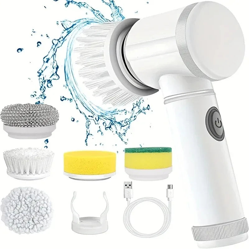 PowerSpin 5-in-1 Electric Bathroom Scrubber