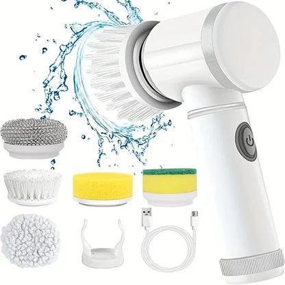 PowerSpin 5-in-1 Electric Bathroom Scrubber