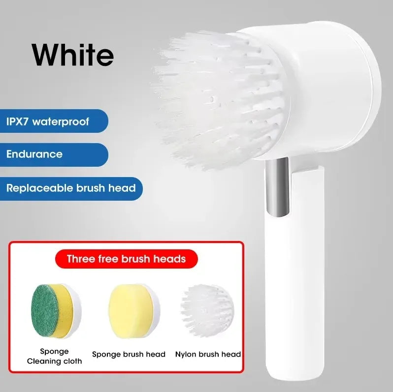 PowerSpin 5-in-1 Electric Bathroom Scrubber