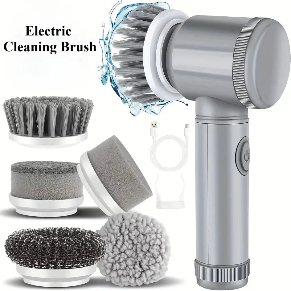 PowerSpin 5-in-1 Electric Bathroom Scrubber