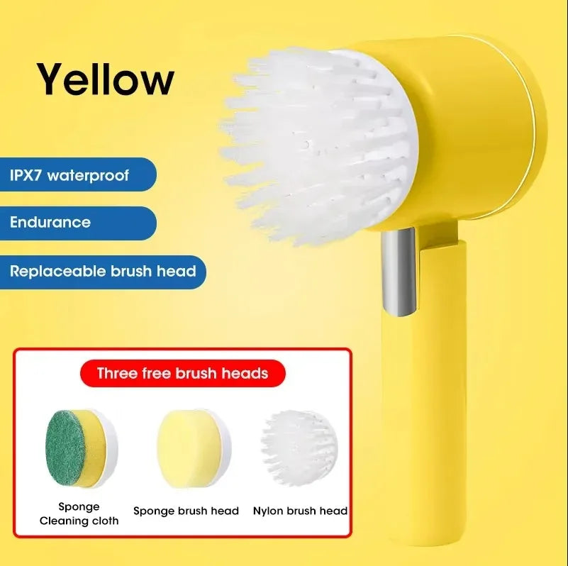 PowerSpin 5-in-1 Electric Bathroom Scrubber
