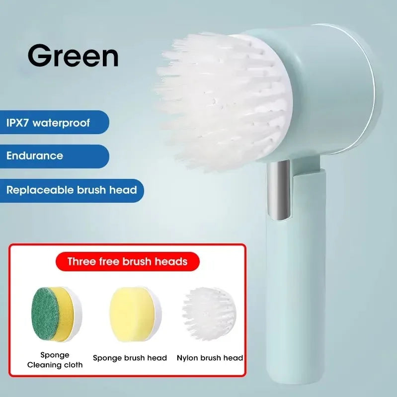 PowerSpin 5-in-1 Electric Bathroom Scrubber